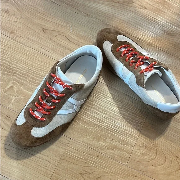 Veronica Beard canvas and suede sneakers - Picture 6 of 7